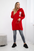 Bluza z kapturem z naszywkami , Czerwona uniwersalny , Bluzy , TR , pol_pm_Bluza-z-kapturem-z-naszyw_5 , 9147 Bluzy Odzież Damska Promocja Wszystkie Produkty