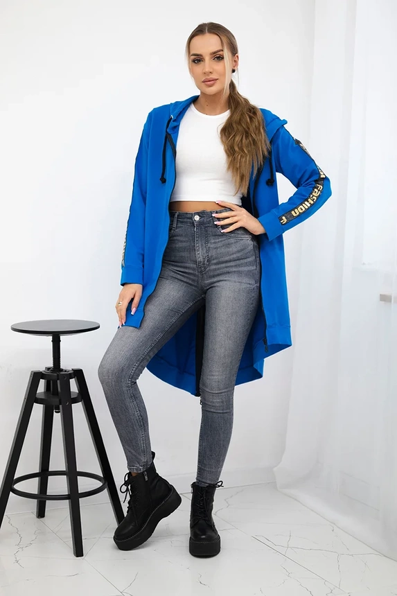Bluza z suwakiem z tyłu , Jeans uniwersalny , Bluzy , TR , pol_pm_Bluza-z-suwakiem-z-tylu-j_6a4df585-5a24-445b-8da4-652c9bd8aad9 , 8997 Bluzy Odzież Damska Wszystkie Produkty