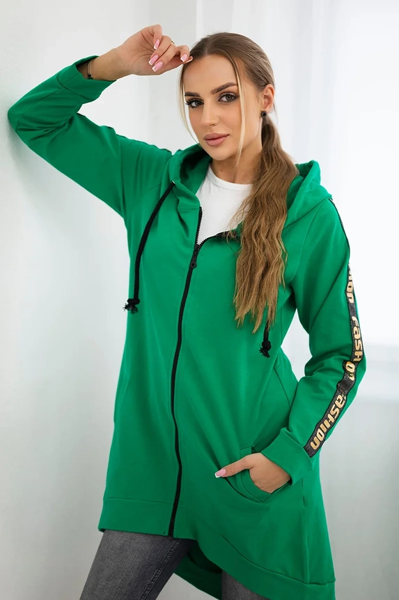 Bluza z suwakiem z tyłu , Jasno Zielona uniwersalny , Bluzy , TR , pol_pm_Bluza-z-suwakiem-z-tylu-j_7b141e63-af69-418e-b9ed-f5a4b7ac3e4a , 8997 Bluzy Odzież Damska Wszystkie Produkty
