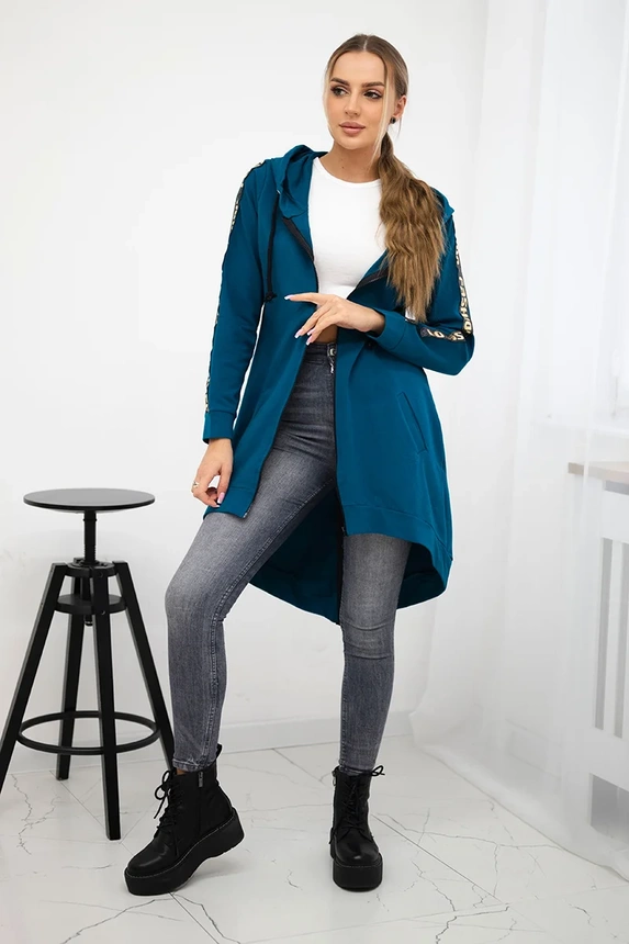 Bluza z suwakiem z tyłu , Morska uniwersalny , Bluzy , TR , pol_pm_Bluza-z-suwakiem-z-tylu-m_6d82c93d-b2ee-4178-98b7-1a5d644e39b8 , 8997 Bluzy Odzież Damska Wszystkie Produkty