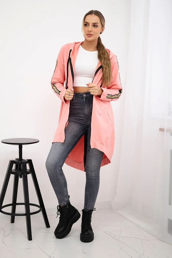 Bluza z suwakiem z tyłu , Morelowa uniwersalny , Bluzy , TR , pol_pm_Bluza-z-suwakiem-z-tylu-m_96c6bf71-05d2-4d61-8a3a-c150ab8c39c0 , 8997 Bluzy Odzież Damska Wszystkie Produkty