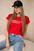 Bluzka Limited edition , czerwona uniwersalny , Bluzki , TR , pol_pm_Bluzka-Limited-edition-cz_f5a5ddd1-fb7e-41c3-b891-125a94d8d115 , 65296 Bluzki Odzież Damska Wszystkie Produkty