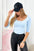 Bluzka okrągły dekolt , Błękitny Uniwersalny , Bluzki , TR , pol_pm_Bluzka-okragly-dekolt-blekitna-11990_1 , 8832 Bluzki Discount-30 Odzież Damska Rabat20 Wszystkie Produkty