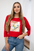 Bluzka z grafiką 3D Bird , Czerwona uniwersalny , Bluzki , TR , pol_pm_Bluzka-z-grafika-3D-Bird_4 , 66798 Bluzki Odzież Damska Promocja Wszystkie Produkty
