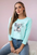 Bluzka z nadrukiem Star Style , Miętowa uniwersalny , Bluzki , TR , pol_pm_Bluzka-z-nadrukiem-Star-S , 66850 Bluzki Odzież Damska Promocja Wszystkie Produkty
