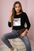 Bluzka z nadrukiem Summer Girl , czarna uniwersalny , Bluzki , TR , pol_pm_Bluzka-z-nadrukiem-Summer_4 , 66787 Bluzki Odzież Damska Promocja Wszystkie Produkty