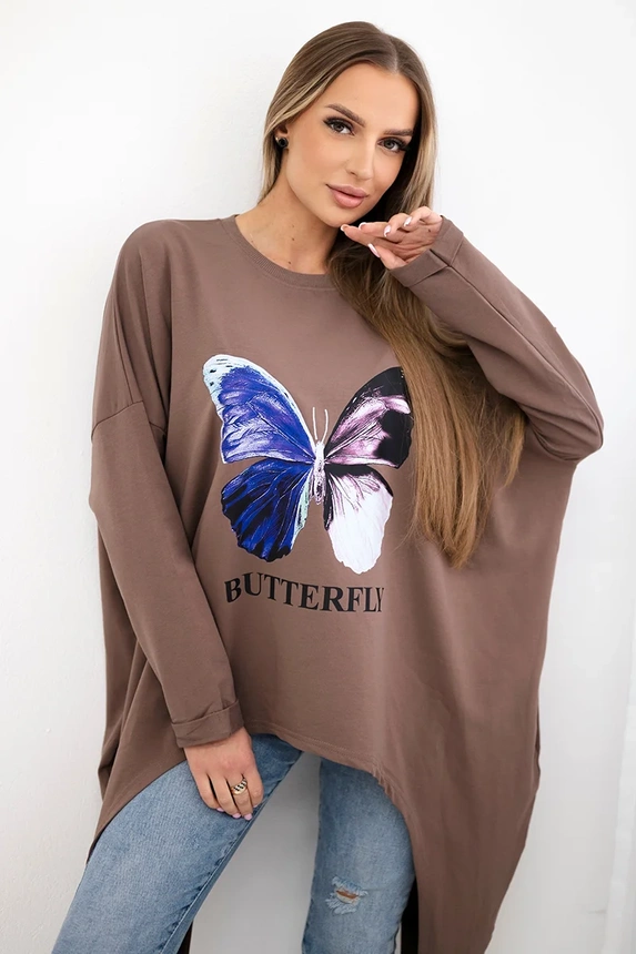 Bluzka z nadrukiem oversize , Mocca Uniwersalny , Bluzki , TR , pol_pm_Bluzka-z-nadrukiem-oversi_623f5c6b-490c-4873-87c9-ab36f8da3948 , 69402 Bluzki Discount-30 Odzież Damska Polecane Rabat20 Wszystkie Produkty