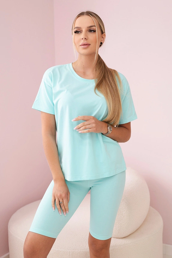 Komplet top+legginsy , Miętowy Uniwersalny , Komplety , TR , pol_pm_Komplet-top-legginsy-miet , 9099 barter Discount-30 Komplety Nowości Odzież Damska Rabat20 Wszystkie Produkty