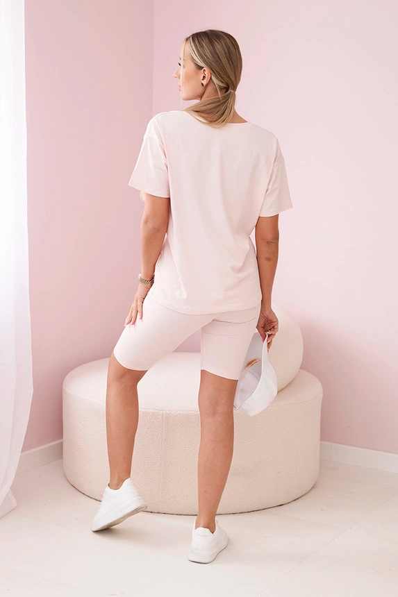 Komplet top+legginsy , Pudrowy Róż Uniwersalny , Komplety , TR , pol_pm_Komplet-top-legginsy-pudr_2 , 9099 barter Discount-30 Komplety Nowości Odzież Damska Rabat20 Wszystkie Produkty