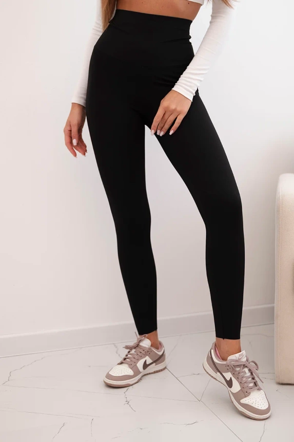 Legginsy damskie modelujące z wysokim stanem , Czarne , Spodnie , IT , pol_pm_Legginsy-damskie-modeluja_3_7cdaa4fc-749f-4c15-950b-31ebfc3c6357 , H01 Nowości Odzież Damska Spodnie Wszystkie Produkty