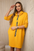 Sukienka z krawatem , Musztardowy Uniwersalny , Sukienki , TR , pol_pm_Sukienka-z-krawatem-muszt , 0153 Discount-30 Odzież Damska Rabat20 Sukienki Sukienkidresowe Wszystkie Produkty