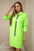 Sukienka z krawatem , Zielony Neon Uniwersalny , Sukienki , TR , pol_pm_Sukienka-z-krawatem-zielo , 0153 Discount-30 Odzież Damska Rabat20 Sukienki Sukienkidresowe Wszystkie Produkty